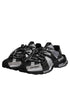 Dolce & Gabbana Multicolor Panelled Space Sneakers Shoes